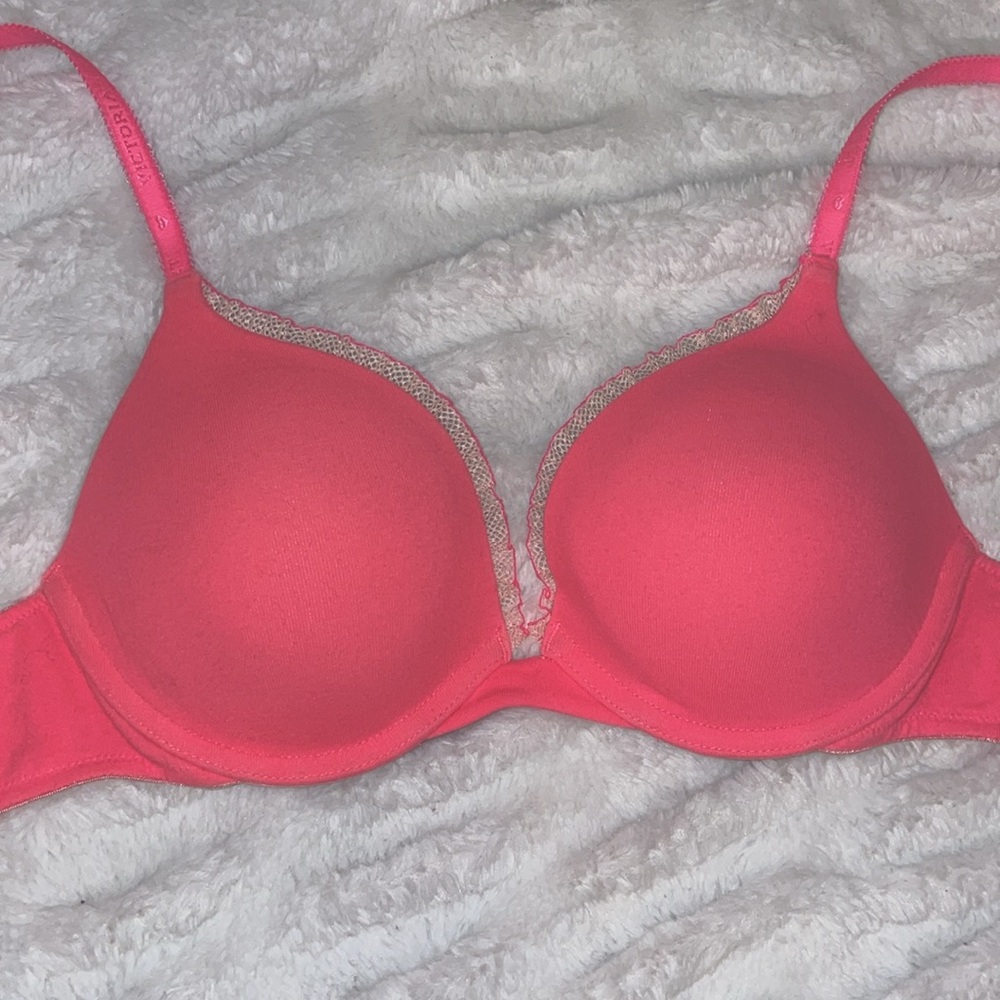 Victoria's Secret Pink Cotton Push-up Bra